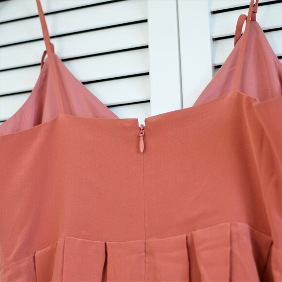 Madewell silk pleated cami dress EUC - Picture 5 of 8